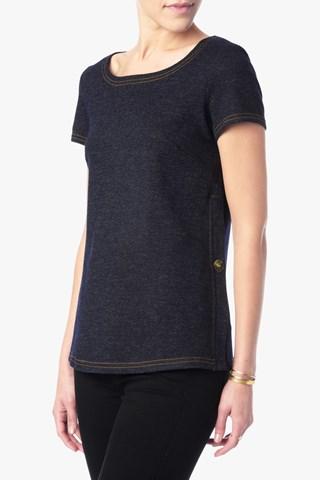 7 For All Mankind Knit Denim Tee