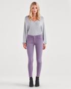 7 For All Mankind The Ankle Skinny In Violet Sky