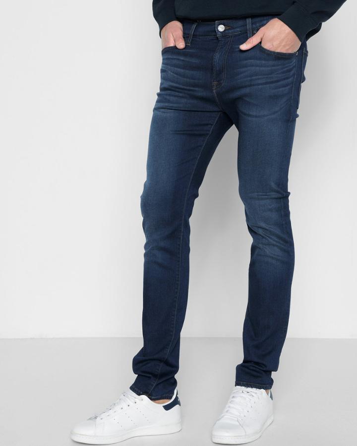 7 For All Mankind Men's Luxe Sport Paxtyn Skinny With Clean Pocket In Polar