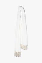 7 For All Mankind Donni Poodle Scarf In Cream