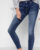 7 For All Mankind Women's B(air) Denim Skinny In Vintage Dusk