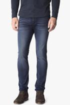 7 For All Mankind Paxtyn Skinny With Clean Pocket In Bridge Water