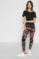 7 For All Mankind Ankle Skinny In Needle Point Rose