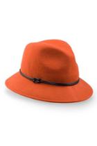 7 For All Mankind Goorin Bros Sofia Hat In Orange