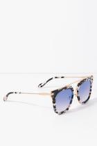 7 For All Mankind Parker Sunglasses In Luxe Marble
