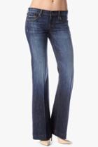 7 For All Mankind Dojo Original Trouser In Midnight New York Dark (short Inseam)