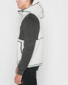 7 For All Mankind Men's Polar Fleece Pullover In Heather Oatmeal
