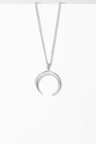 7 For All Mankind Jolee Necklace In Silver