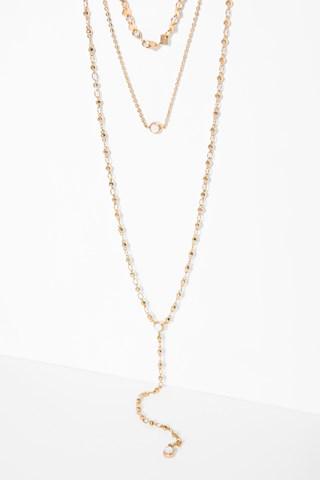 7 For All Mankind Starman Necklace In Gold