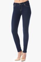 7 For All Mankind The Skinny In Rinsed Indigo
