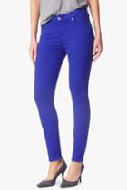 7 For All Mankind Slim Illusion Ankle Skinny In Sapphire