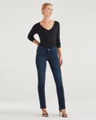 7 For All Mankind Women's Kimmie Straight In Tideland