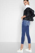 7 For All Mankind High Waisted Ankle Skinny With Released Hem In Serratoga Bay