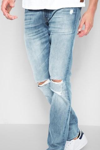 7 For All Mankind The Paxtyn Skinny With Destroy In Outlaw