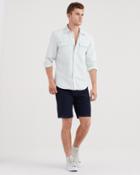 7 For All Mankind Chino Short In Navy Nep