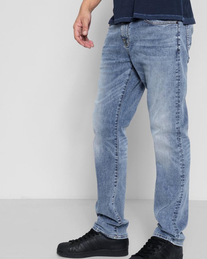 7 For All Mankind Men's Luxe Performance The Straight In Death Valley