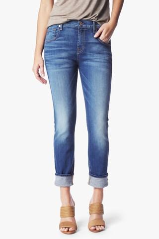 7 For All Mankind Slim Illusion Relaxed Skinny In Barcelona Bright