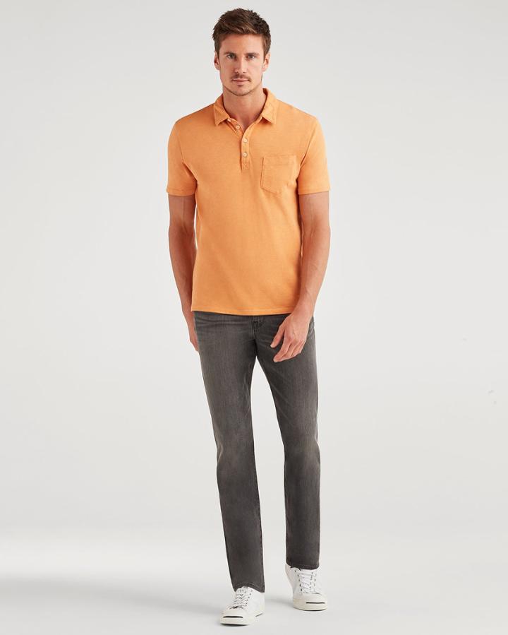 7 For All Mankind Men's Airweft Denim The Straight In Sabotage