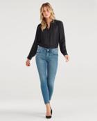 7 For All Mankind Women's B(air) Ankle Skinny In Authentic Destiny
