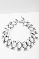 7 For All Mankind The 2 Bandits Monroe Choker In Silver