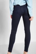 7 For All Mankind Slim Illusion Luxe The Skinny With Contour Waistband In Twilight Blue
