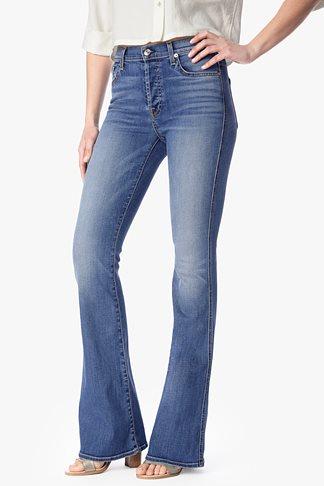 7 For All Mankind High Waist Vintage Bootcut In Sloan Heritage Medium Light