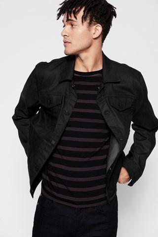 7 For All Mankind Trucker Jacket In Soiree