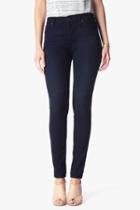 7 For All Mankind B(air) Deim High Waist Skinny In Blue Black River Thames