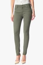 7 For All Mankind Mid Rise Skinny In Fatigue