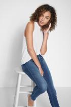 7 For All Mankind Cutout Tank In Paper