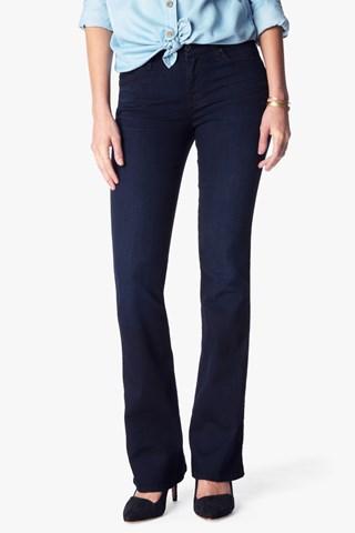7 For All Mankind B(air) Denim The Kimmie Bootcut In Blue Black River Thames