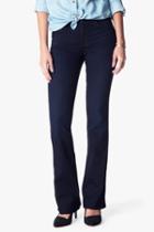 7 For All Mankind B(air) Denim The Kimmie Bootcut In Blue Black River Thames