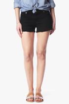 7 For All Mankind Cut Off Short In Black
