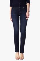 7 For All Mankind Slim Illusion Kimmie Straight In Tried & True Blue