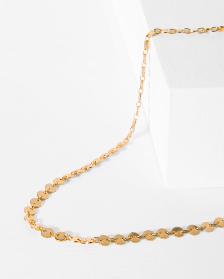 7 For All Mankind Women's Five And Two Pandora Choker In Gold