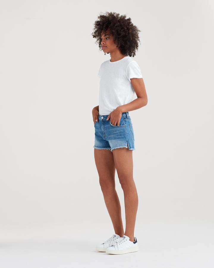 7 For All Mankind Cut Off Short With Destroy In Desert Oasis