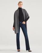 7 For All Mankind Women's 2 Tone Wrap Scarf