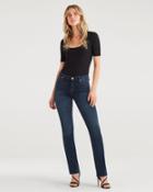 7 For All Mankind Women's Kimmie Straight In Dark Moon Bay