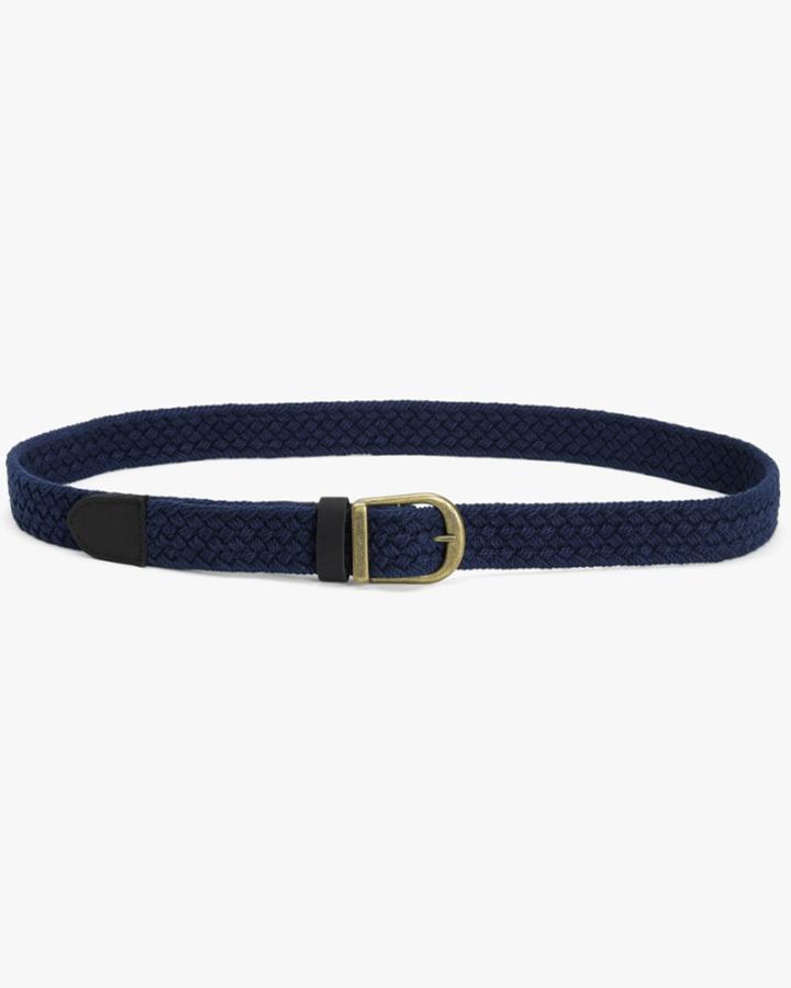 7 For All Mankind Diamond Braided Belt In Colored