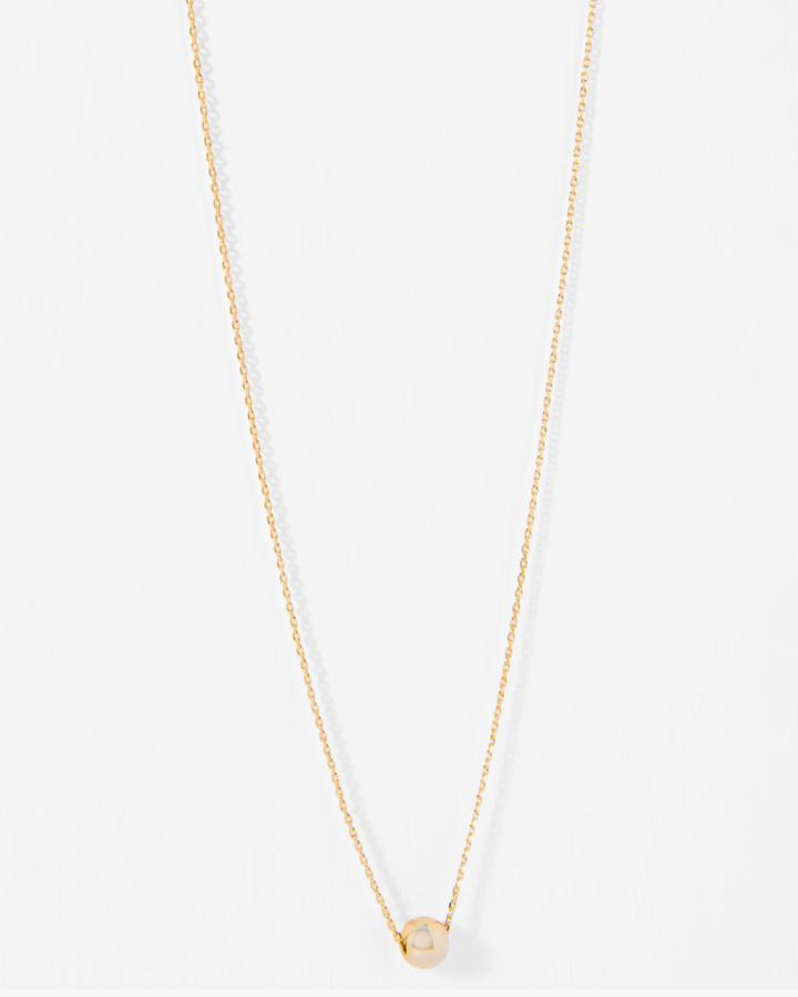 7 For All Mankind Wanderlust + Co Leah Choker In Gold