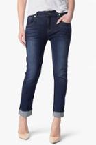 7 For All Mankind Relaxed Skinny In Heritage Medium Dark