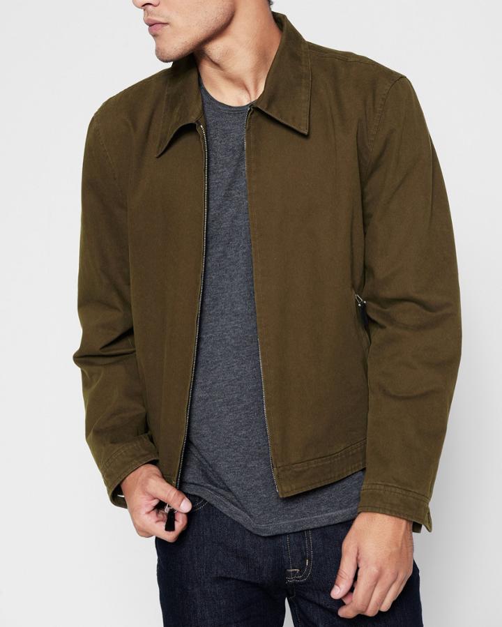 7 For All Mankind Men's Shop Jacket In Teak
