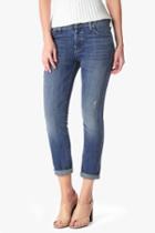 7 For All Mankind Josefina Boyfriend In Bright Light Broken Twill