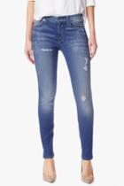 7 For All Mankind The Skinny With Destroy In Bright Blue Bell