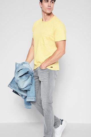 7 For All Mankind Luxe Performance The Paxtyn Skinny In Avon Grey