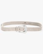 7 For All Mankind Women's Taos Mini Belt In Light Taupe