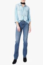7 For All Mankind B(air) Denim Kimmie Straight In Sunset