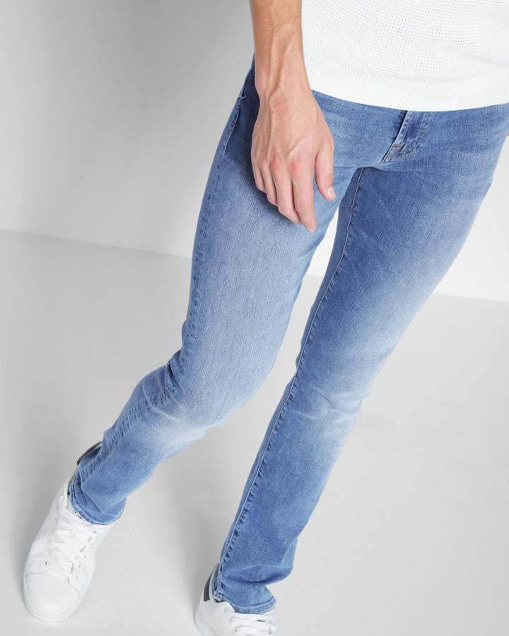 7 For All Mankind Men's Airweft Denim The Paxtyn Skinny In Amalfi Coast
