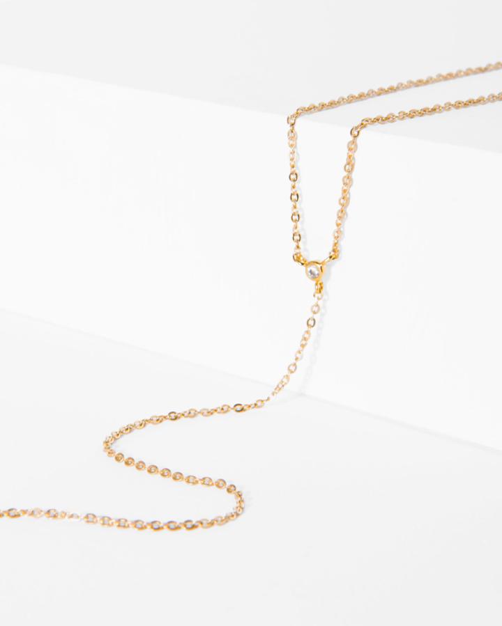 7 For All Mankind Women's Five And Two Astrid Lariat Choker In Gold