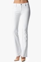 7 For All Mankind The Skinny Bootcut In Clean White